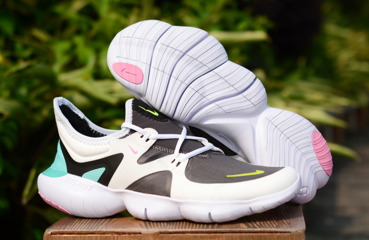Nike Free RN 5.0 2019 White Black Jade Shoes